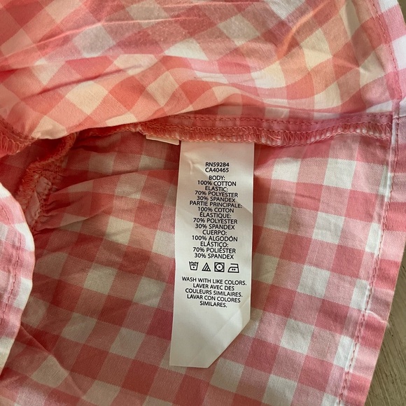 The Children’s Place Pink Gingham Puff Sleeve Dress, Size 18-24 Months, NWT - Picture 8 of 9